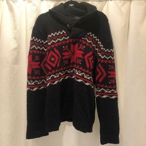 Ralph Lauren Printed Wool Sweater